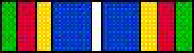 Coast Guard Bicentennial Unit Commendation Ribbon - Superthinribbons