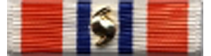 Coast Guard Presidential Unit Citation with Hurricane Device - super thin ribbons