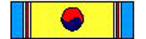 Republic of Korea War Service Medal Ribbon - super thin ribbons