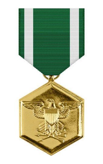 Navy and Marine Corps Commendation Medal military award ribbon - SuperThin Ribbons