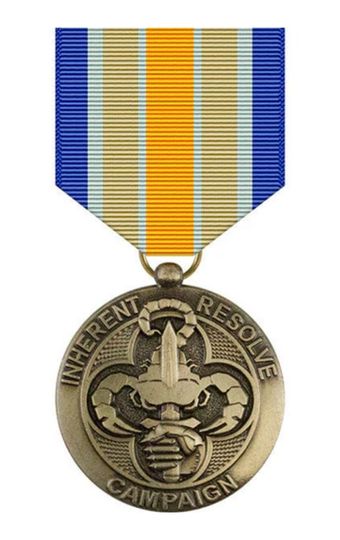 Operation Inherent Resolve Campaign Medal military award ribbon - SuperThin Ribbons