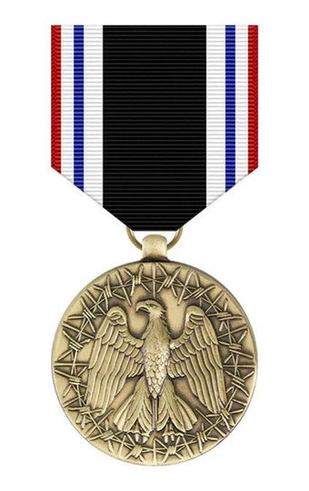 Prisoner of War Medal military award ribbon - SuperThin Ribbons
