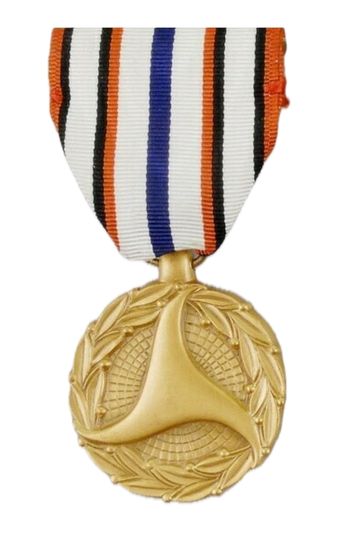 Secretary of Transportation Outstanding Achievement Medal military award ribbon - SuperThin Ribbons