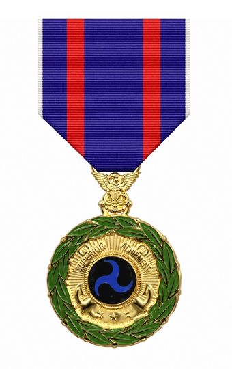 Transportation Distinguished Service Medal - Super Thin Ribbons