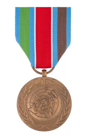 United Nations Yugoslavia Medal military service award ribbon - Super Thin Ribbons