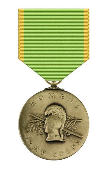 Women’s Army Corps Service Medal military award ribbon - Super Thin Ribbons